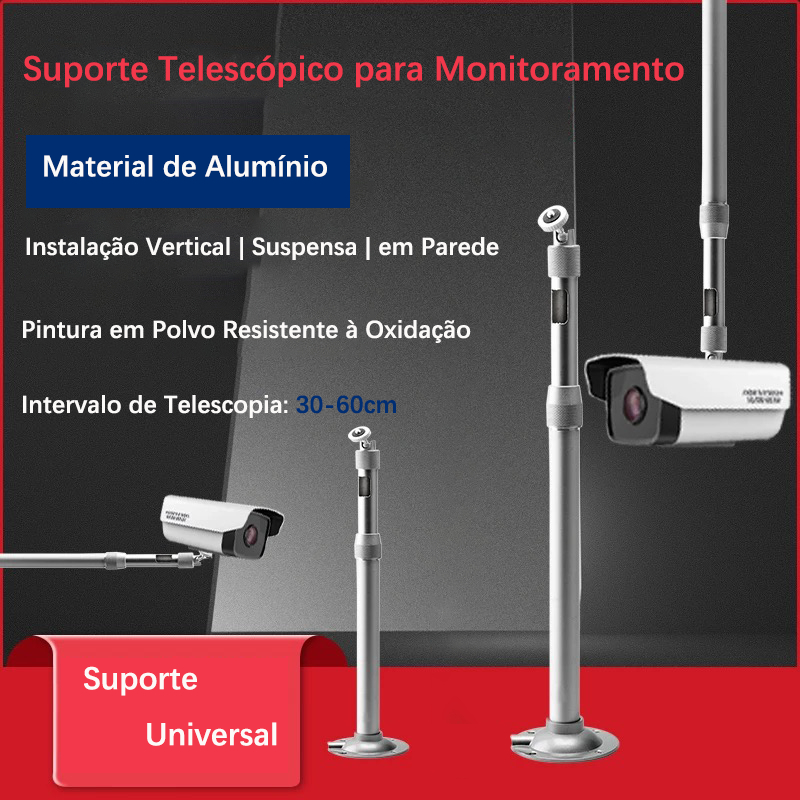 Suporte para Projetor De Teto E Parede De Montagem Extensível de 30cm ou 60cm