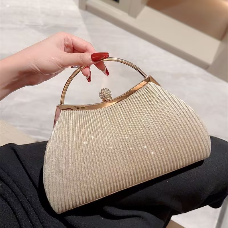 Bolsa Clutch Festa com Alça Transversal para Casamento Formatura e Jantar Noturno
