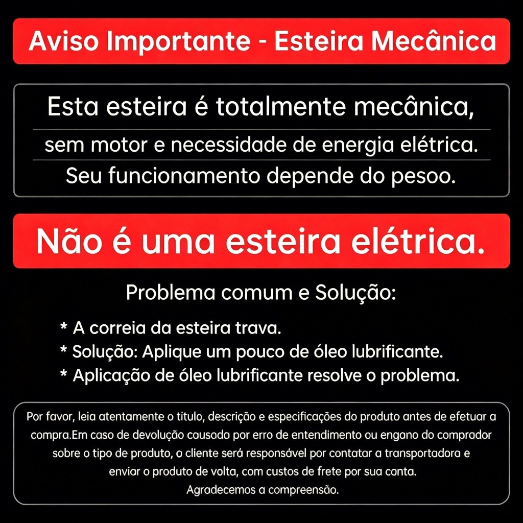 JF Esteira de Caminhada Mecânica Self Machine com Display suporta 120kg — imagem 2 de 2