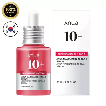 Anua Serum Niacinamida 10 % + Txa 4 Clareador Anti Oleosidade e Manchas hidratante 30ml Original — imagem 1