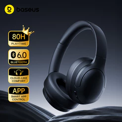 Baseus Bass BH1 Lite Fones De Ouvido Sem Fio Bluetooth 6.0 Inteligentes Com Controle De Aplicativo