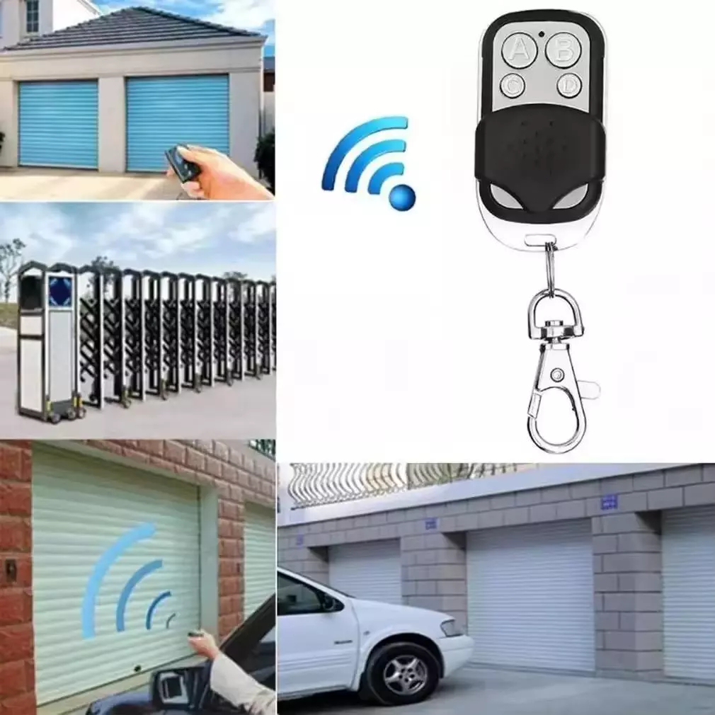 Kit 3 Controles Remoto Compatível 433Mhz Portão Electrónico Garagem 4 Botões Residencial — imagem 2 de 2