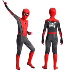 Fantasia Cosplay Homem-Aranha Crianças Aniversários Festas Eventos E Carnaval