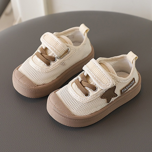 Tênis infantil 0-3 anos de bebê Calçados infantis Menino Menina Sapatos casuais Leve e macio