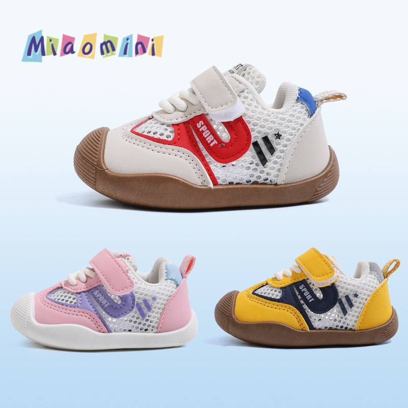 2026 Tênis infantil 0-3 anos de bebê Calçados infantis Menino Menina Sapatos casuais Leve e macio
