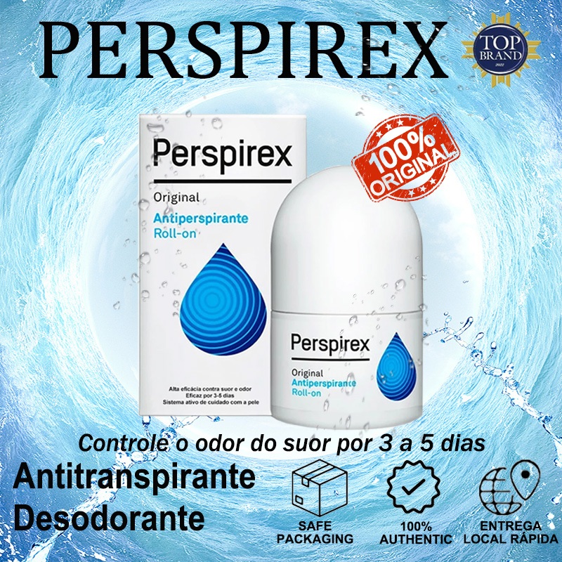 Perspirex Original Desodorante  Antitranspirante 20ML Oficial Para Tratamento Bromidrose Hiperidrose Odor
