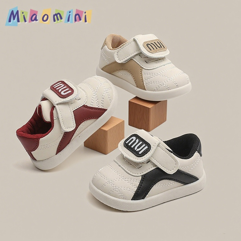 Novo Tênis infantil 0-3 anos de bebê Calçados infantis Menino Menina Sapatos casuais Leve e macio