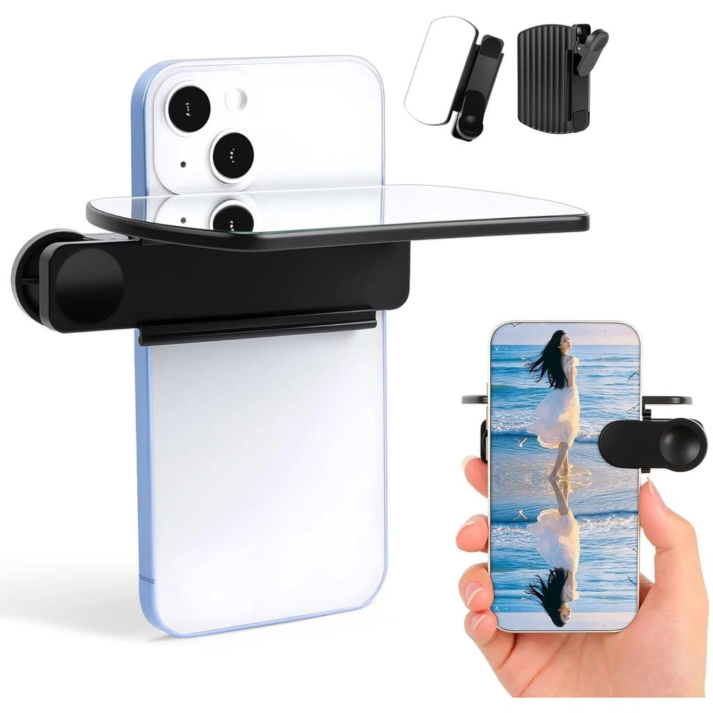 Kit De Clipe De Reflexão De Espelho De Câmera De Smartphone , Para Captura Traseira De Telefone Reflexões Deslumbrantes 
