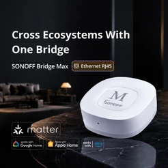 SONOFF Bridge-M Max Smart Home Zigbee Gateway Segurança Inteligente Interface Web Local Matter Dispositivos De Integraçã