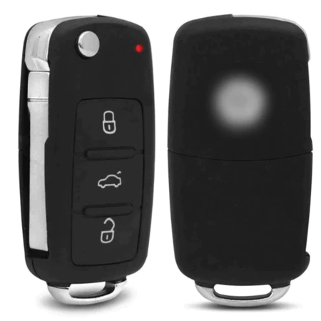 Carcaça Chave Canivete VW G6 Gol Golf Fox Voyage Saveiro UP 2 botões