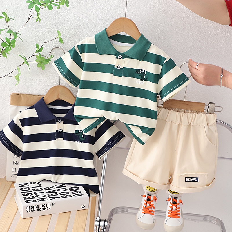 Verão Crianças Meninos Roupas Dos Desenhos Animados Camiseta Shorts 2 Pçs/Set Criança Urso Roupa Da Menina Ternos Esport