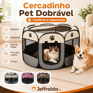 Casinha de cachorro grande portátil dobrável para cachorros e gatos resistente