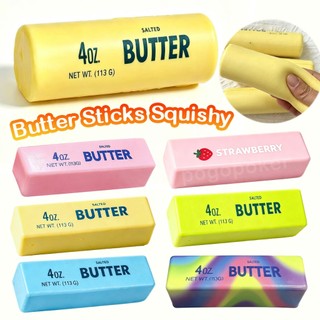 Squishy de Manteiga comida butter brinquedos anti estress de Recuperação Lenta brinquedo sensorial