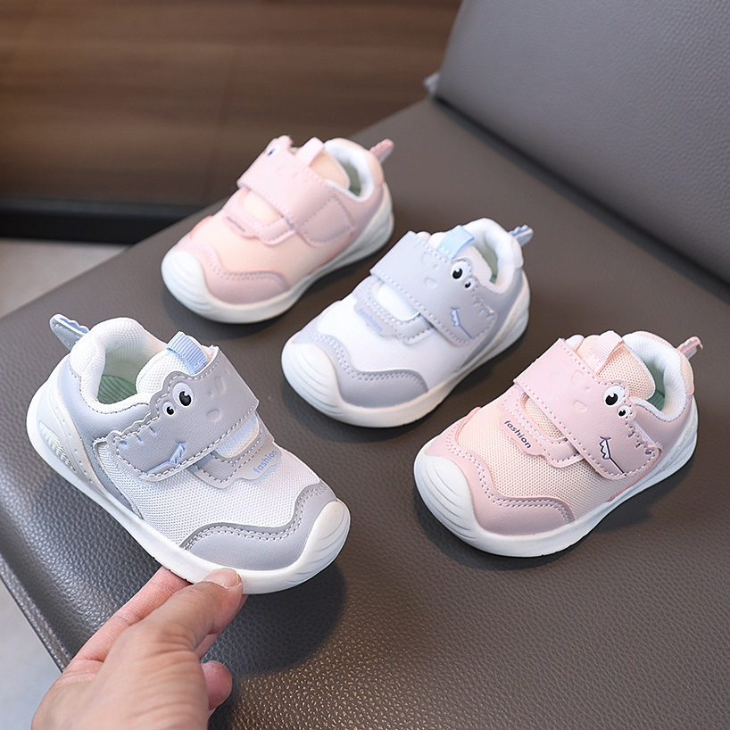 2026 Tênis infantil 0-3 anos de bebê Calçados infantis Menino Menina Sapatos casuais Leve e macio