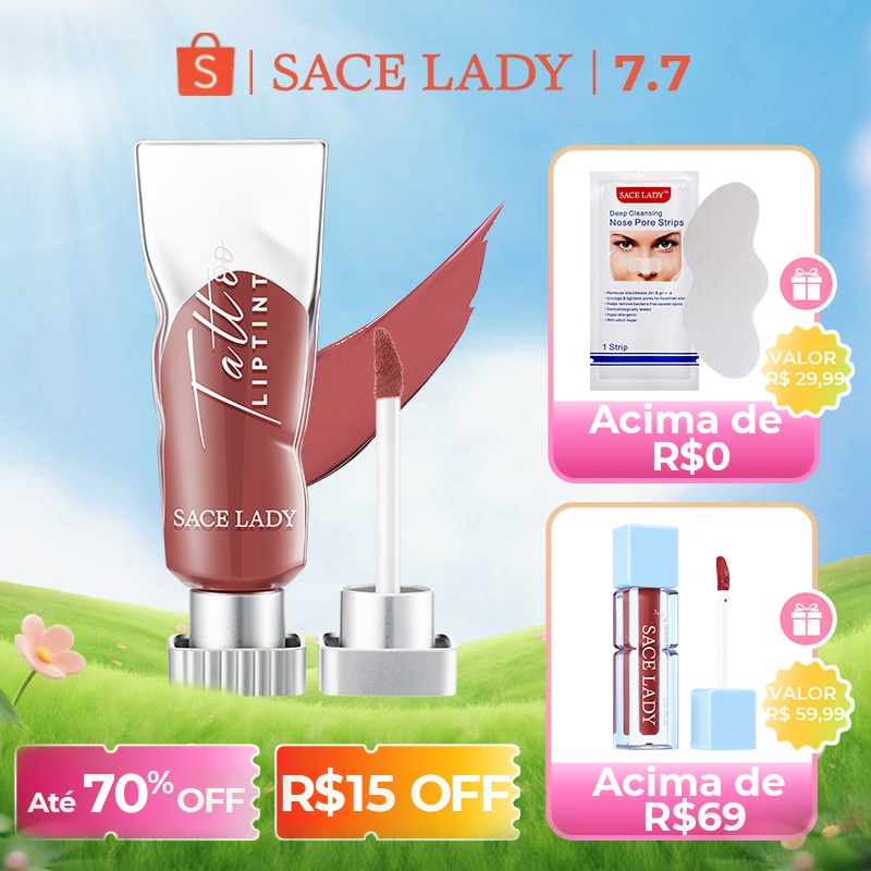 Batom Liquido SACE LADY Matte Longa Duração À Prova d’Água