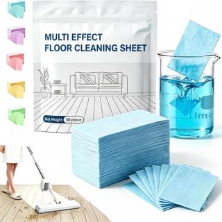 Pastilhas de Limpeza para Piso Multiuso, Limpador Efervescente com Aroma Fresco, Remove Sujeira e Gordura