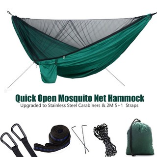 Abertura Automática De Acampamento Com Rede Anti-mosquito Dupla Leve Portátil Respirável De Secagem Rápida Redes De Pára