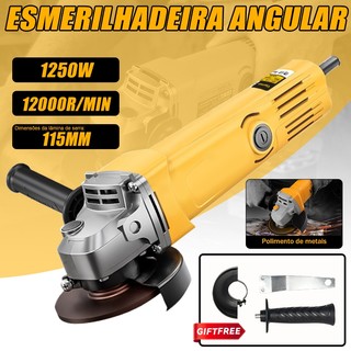 Esmerilhadeira Lixadeira Angular 115" 110v ou 220v compacta!!