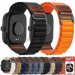 Pulseira De Nylon Trançada , Acessórios De Laço Tecido Para Redmi Watch 6 Active Lite 5 4 / Xiaomi Smart Band 10 9 8 Pro