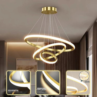 3 cores em 1 luz Lustre para sala Lustre Pendente Cozinha Luminária de Teto Led Nordic Moderno Decoração Para Sala!!
