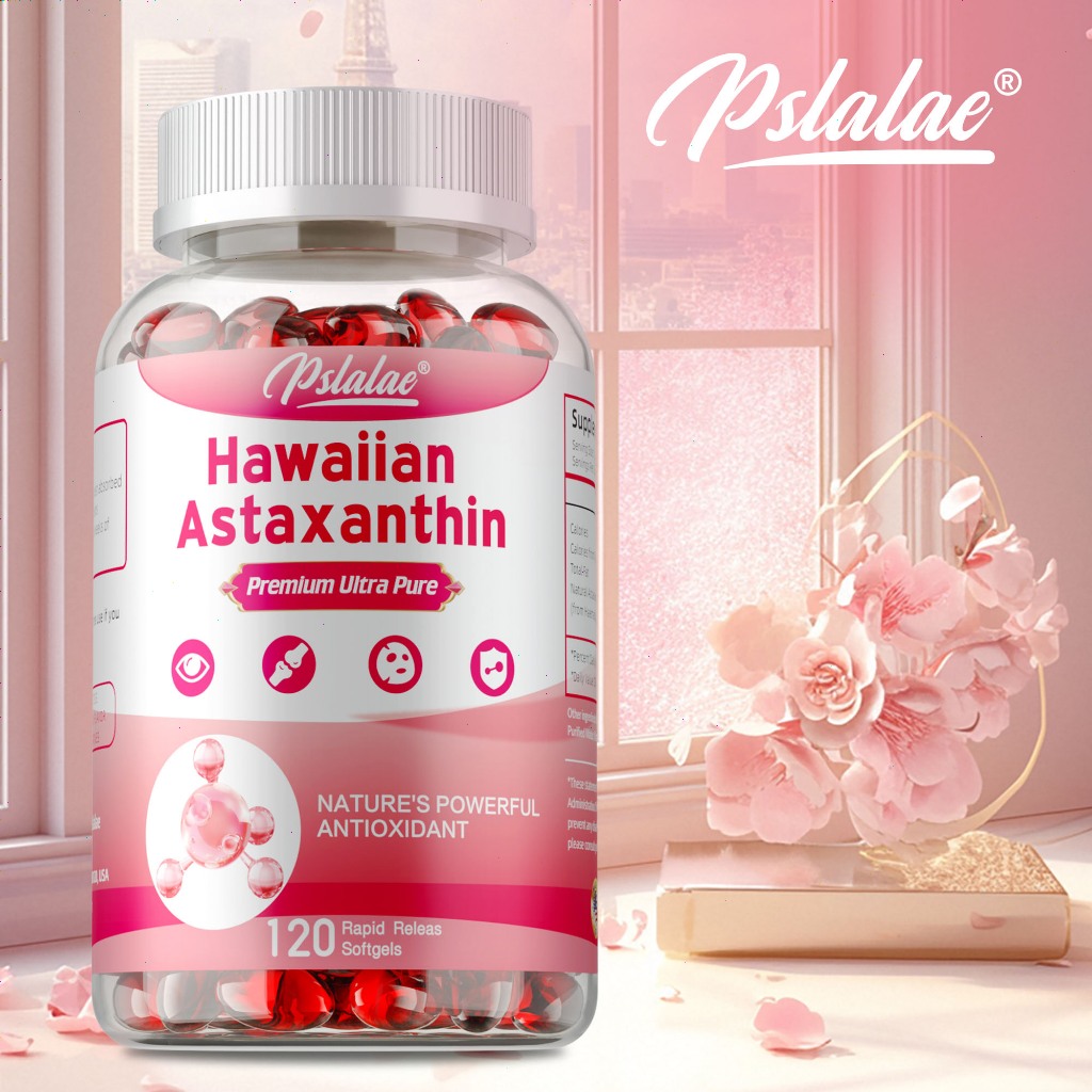 Contém Astaxantina natural Derivada De Haematococcus pluvialis – Sem Glúten