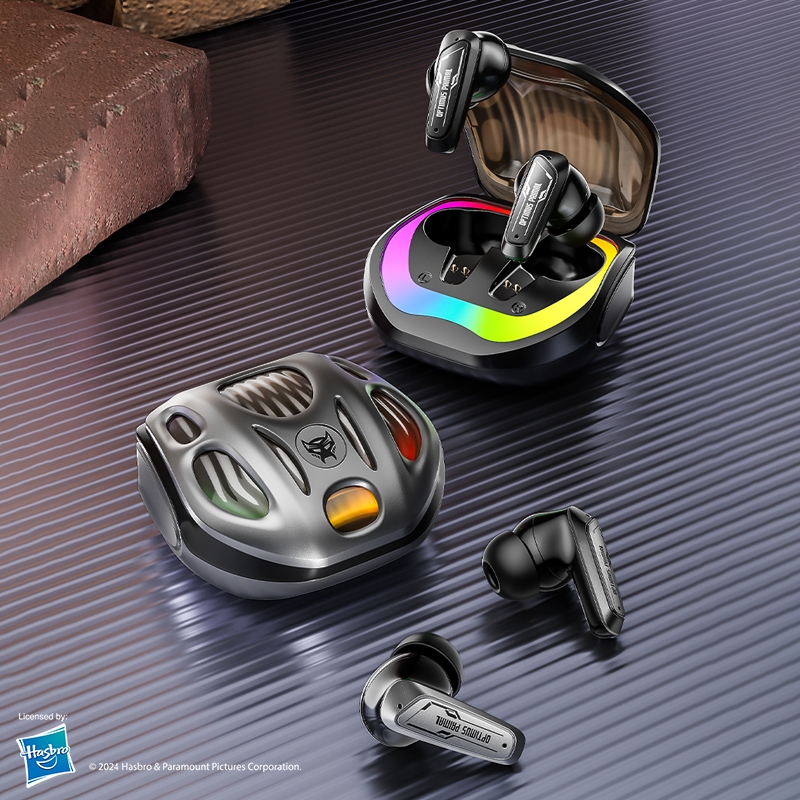Transformers TF T35 Fones De Ouvido Bluetooth Redução De Ruído Inteligente Ilumi