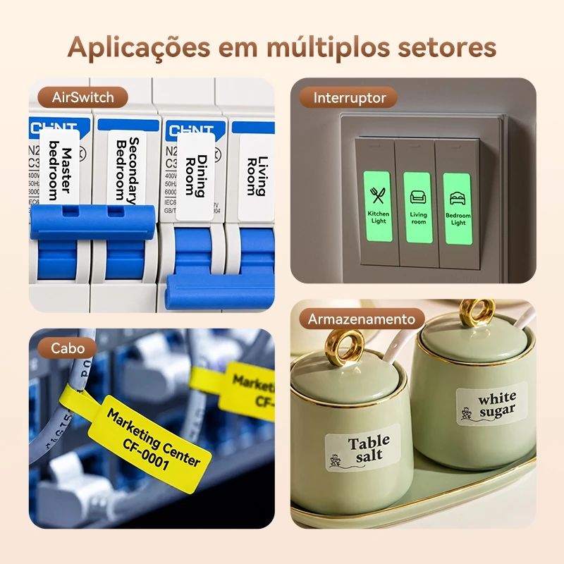 Impressora de Etiquetas Niimbot D110 Térmica Bluetooth sem Tinta — foto 4