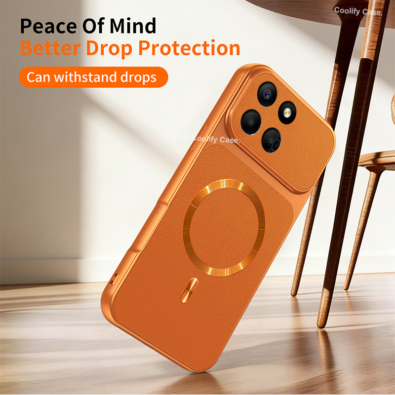 Capa Motorola Moto Edge 70 Fusion Telefone de couro magnético