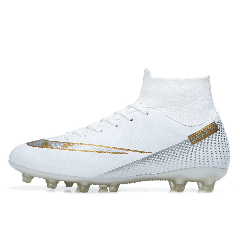 COD Botas De Futebol Masculinas AG Studs Chuteiras Unissex Sapatos De Treinamento Antiderrapantes De Solo Artificial