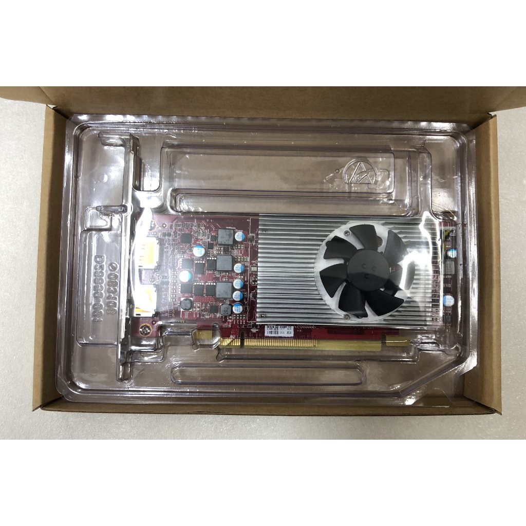 OEM AMD Radeon RX550 RX 550 2GB GDDR5 64bit 2 * DisplayPort TDP 50w Placa Gráfica De Baixo Perfil Com Altura Total