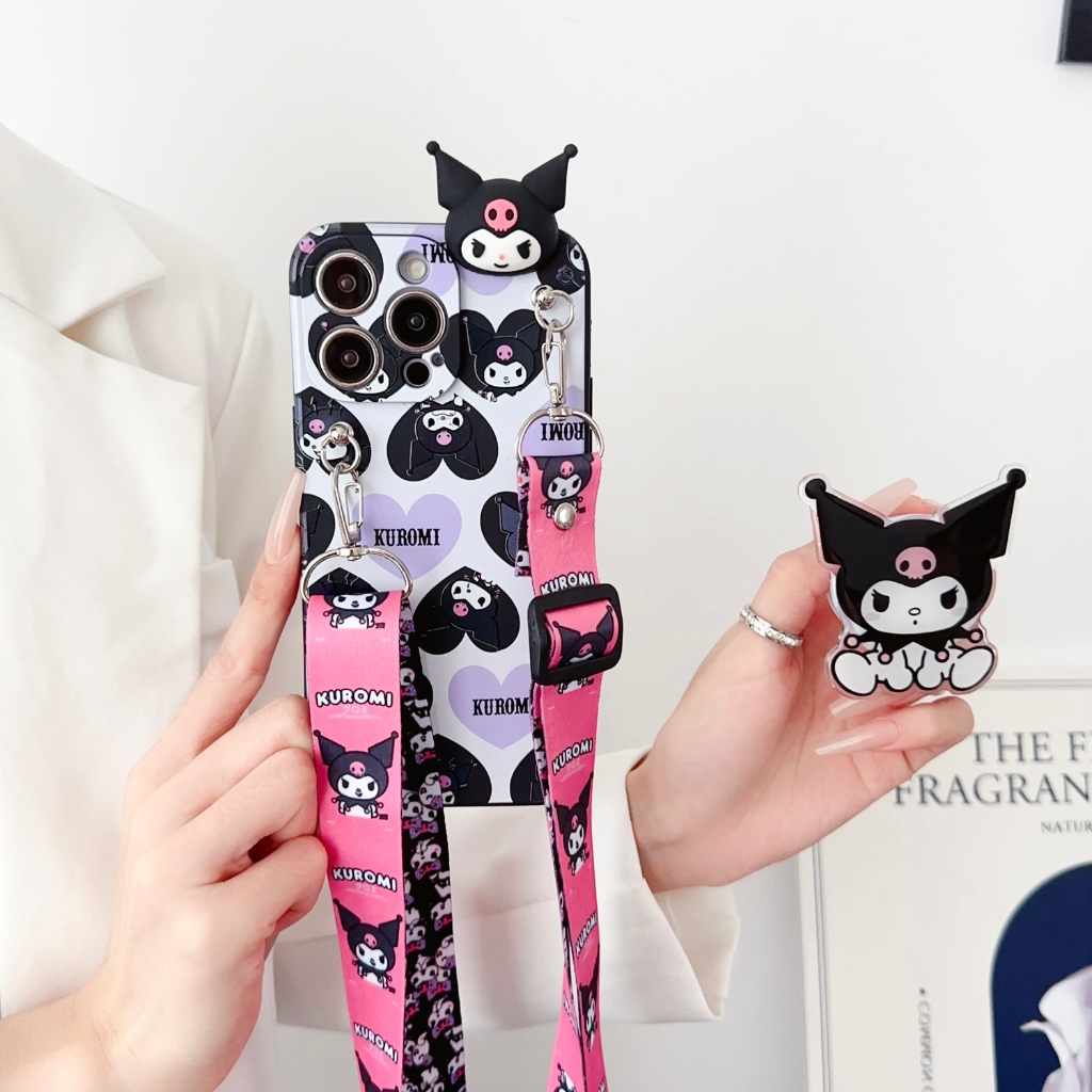 Capa De Desenho Animado Multi Kuromi Para Samsung S25 S24 Note9 S23 S22 S25 Note20 S10 S21 S20 S7 S9 S8 Plus Ultra Fofa 