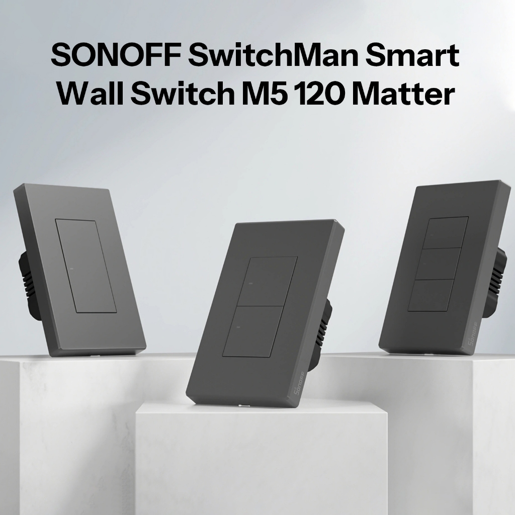 SONOFF M5 120 Matter M5 Compatibilidade SwitchMan Interruptor De Parede Intelige