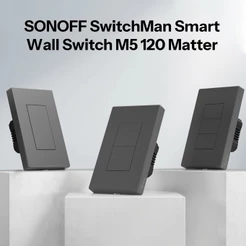SONOFF M5 120 Matter M5 Compatibilidade SwitchMan Interruptor De Parede Inteligente Mecânico Botão Local Controle De APP