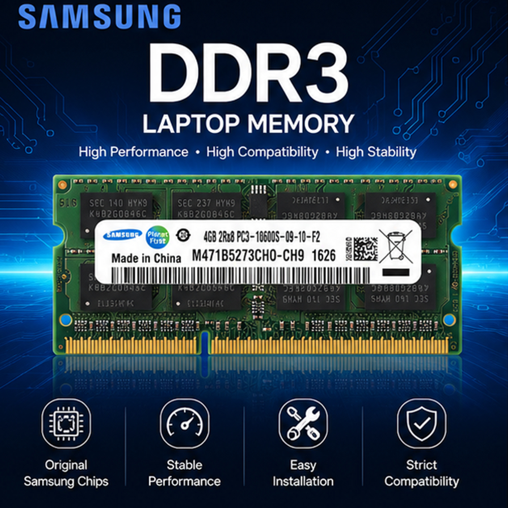 Memória Para Laptop Samsung DDR3 4GB 8GB DDR3L SODIMM 1066MHZ 1333MHZ 1600MHZ No