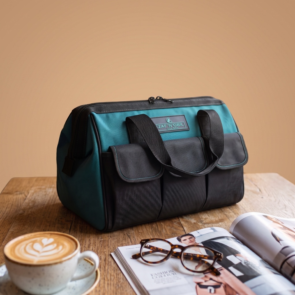 Bolsa Organizadora Multiuso Grande Capacidade Organizador para Casa Carro Porta-malas Camping Reforçada