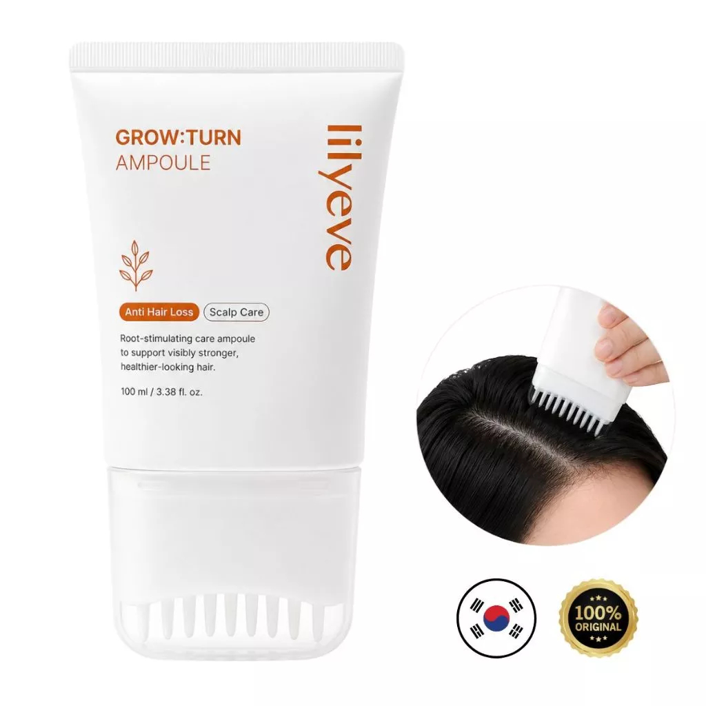 Lilyeve grow turn Ampola Para Queda De Cabelo 100ml 100% Importação da Coreia