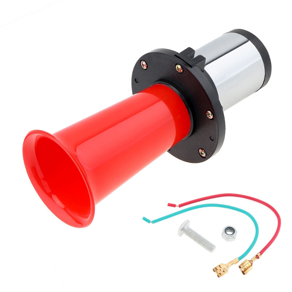 110db Super Alto 12V Vermelho OOGA Buzina De Ar Antigo Vintage Clássico Estilo Para Carro/Barco/Caminhão , De Resistente