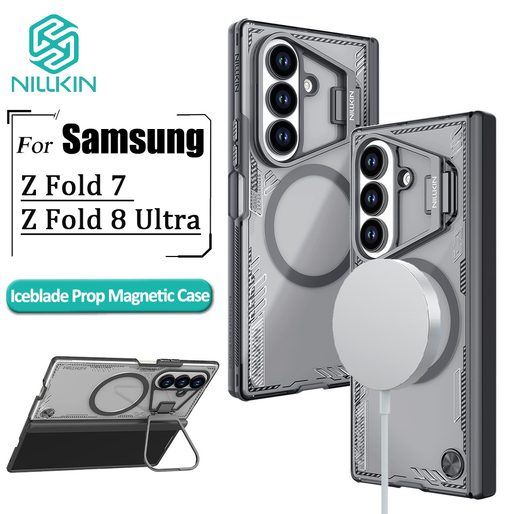 Nillkin Iceblade Prop Capa Magnética Para Samsung Galaxy Z Fold7/Fold 8 Ultra Ca