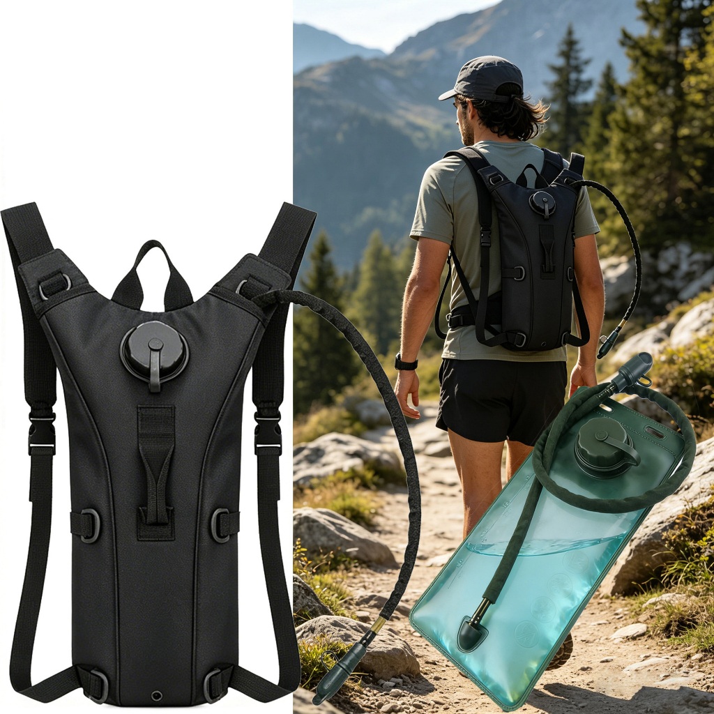 Mochila Térmica de Hidratação 3 Litros com Bolsa de Água Refil para Ciclista