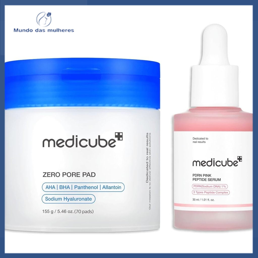 Medicube zero pore pad 2.0 Salmon PDRN Pink Ampoule 30ml