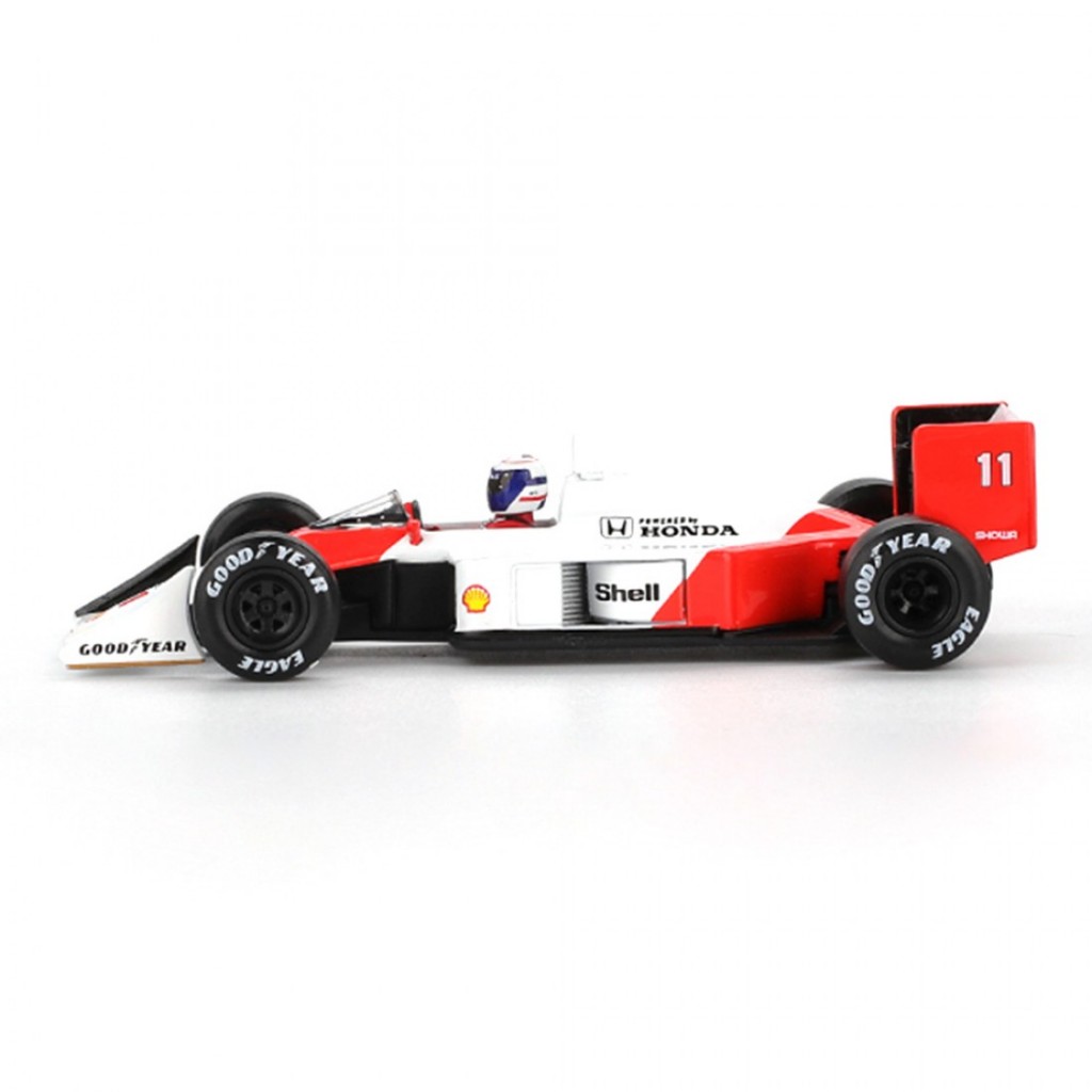 Mini GT MGT01123-L 1123 1/64 McLaren MP4/4 # 11 Alain Prost 1988 Japonês Grand Prix 2o Lugar Modelo De Carro Em Escala D — imagem 2 de 2