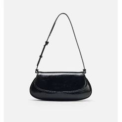 Bolsa Feminina De Couro Vintage Nas Axilas Moda Pequena Crossbody De Ombro