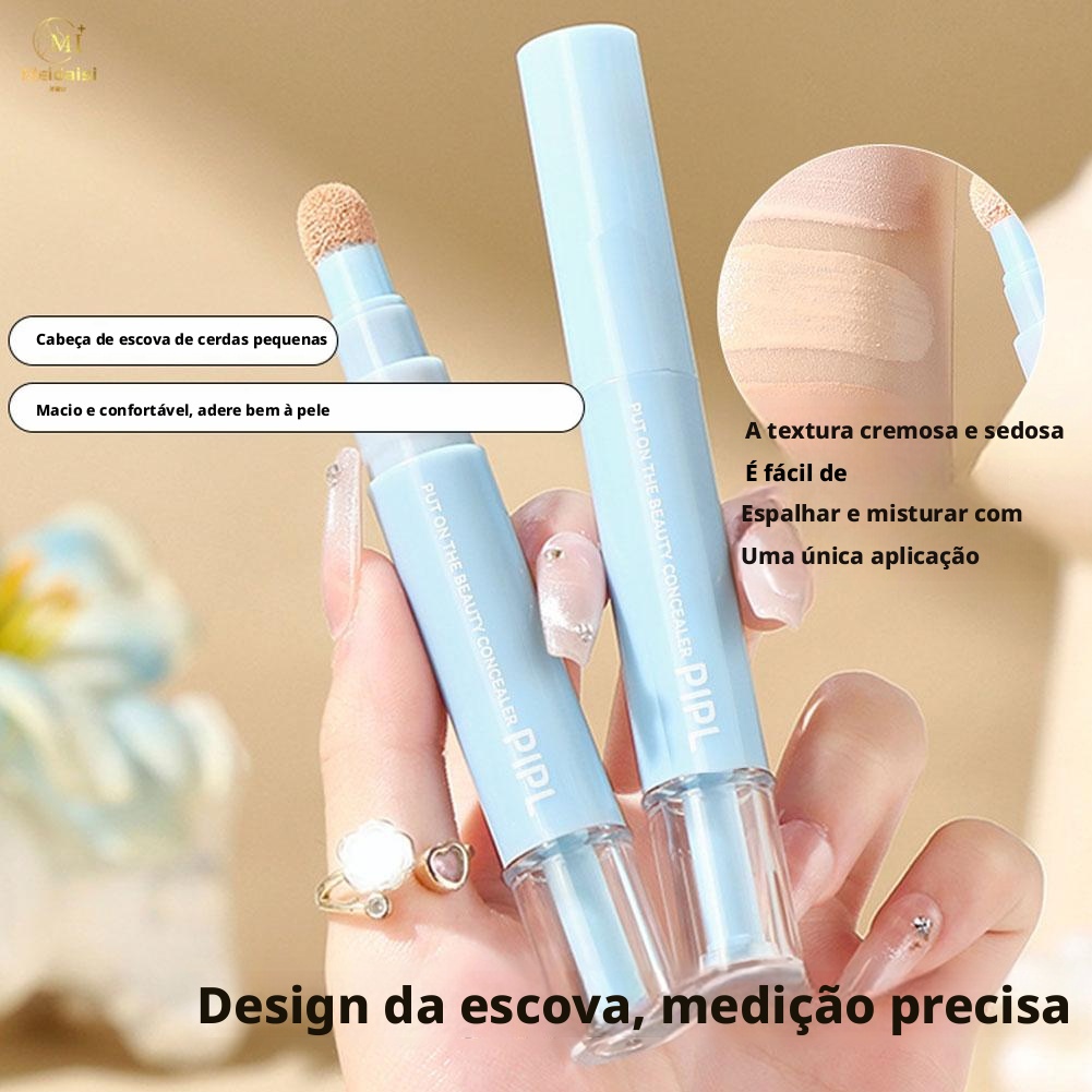 Caneta Corretivo Rosto Iluminando Hidratante Líquido Maquiagem Acne Cicatriz Cobrindo Creme Em Pó