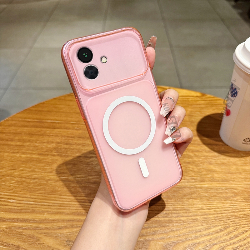 Caso De Luxo Para Samsung A07 A27 A17 A37 A57 A08 A18 A06 A16 A36 A56 M47 Fosco Translúcido Capa À Prova De Choque Caixa