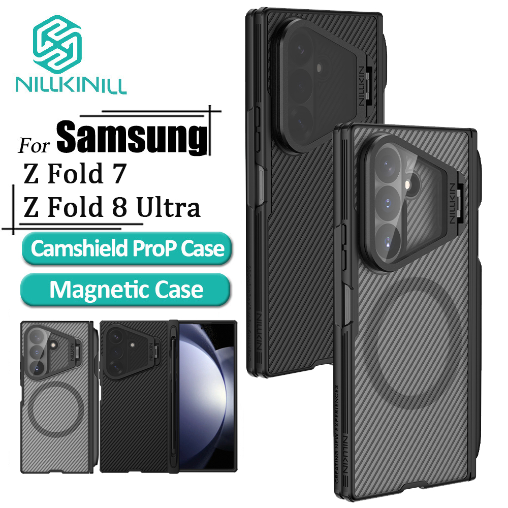 Nillkin Flip Cover Capa Magnética Para Samsung Galaxy Z Fold7/Fold 8 Ultra Capas
