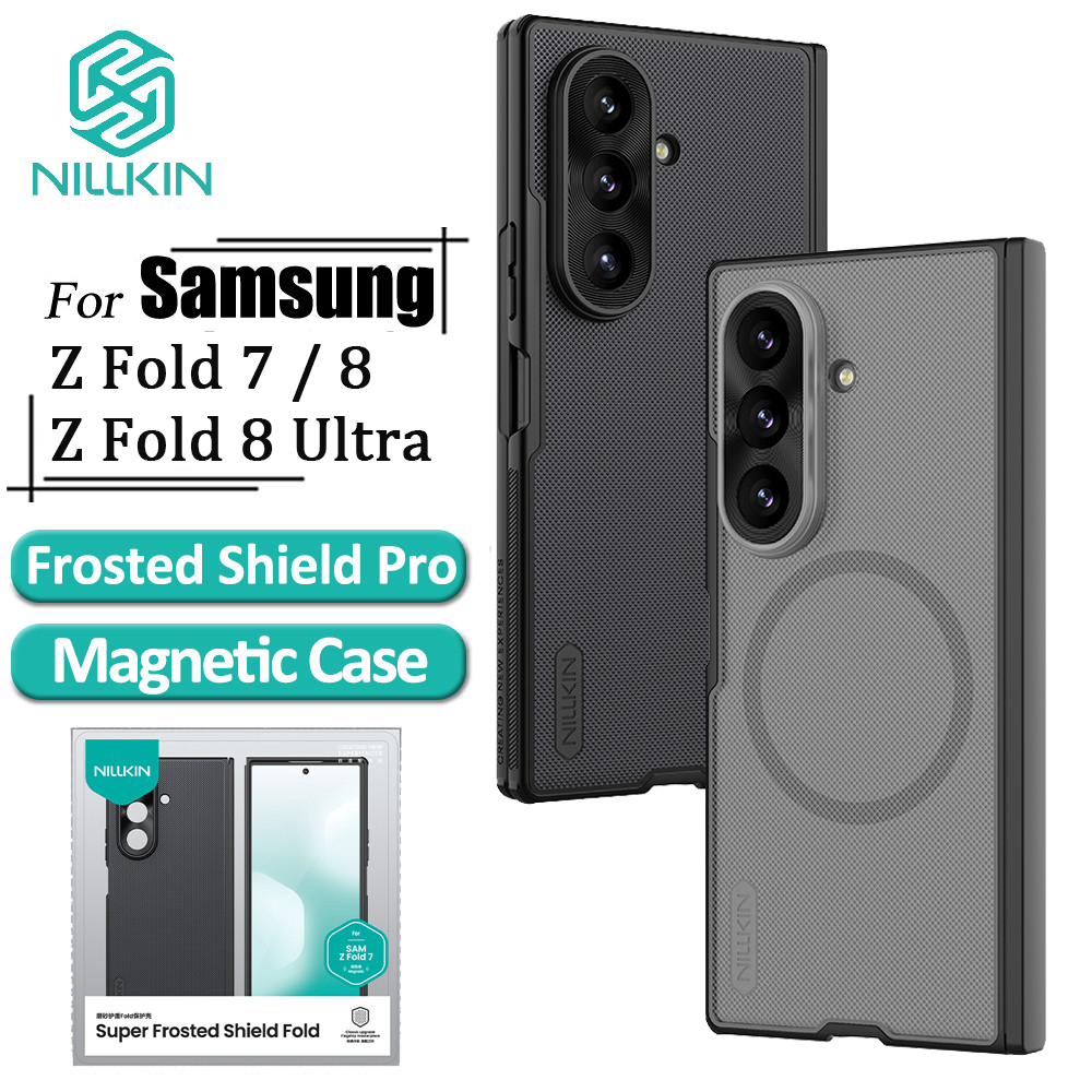 Nillkin Capa Dobrável Magnética Para Samsung Galaxy Z Fold7/Fold 8 Ultra Case Fo
