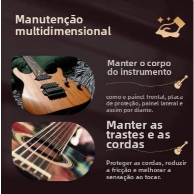 Instrumento musical corda limpeza cuidados Spray corda Anti-oxidação lubrificação polimento fluido de manutenção