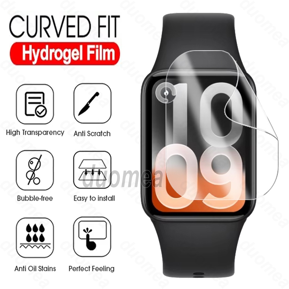 Protetor De Tela Filme Transparente Acessórios De Cobertura Completa Para Xiaomi Smart Band 10 9 8 7 Pro / 8 9 11 Active