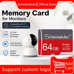 Cartão de memória SD em miniatura classe 10 32GB 64GB 128GB Armazenamento estável de grande capacidade