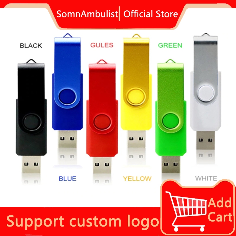 Unidade flash USB portátil 4GB 8GB 16GB 32GB Unidade flash USB para carro